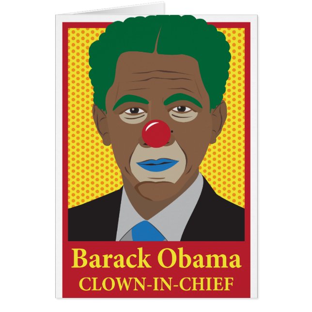 Barack Obama Clown (Vorne)