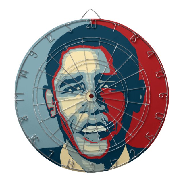 Barack Obama Dart Board Dartscheibe (vorne)
