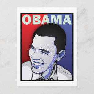 Barack Obama - das eine Postkarte