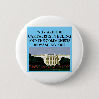 Barack Obama demokratischer Sozialist Button