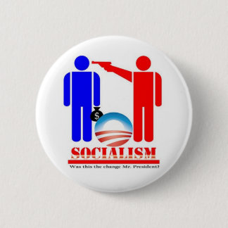 Barack Obama der Sozialist Button
