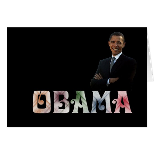 Barack Obama Design (Vorderseite (Horizontal))