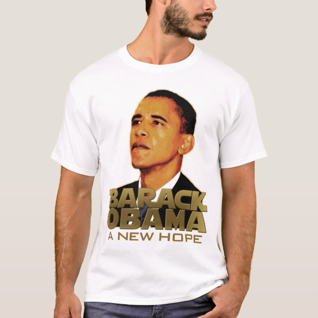 Barack Obama: Eine neue Hoffnung T-Shirt (Vorderseite)