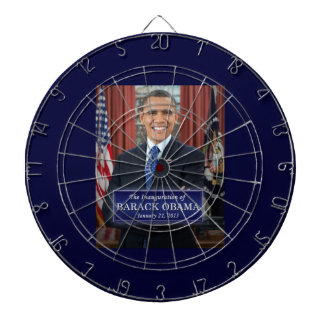 Barack Obama Einweihung 2013 Dartscheibe