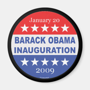 Barack Obama Einweihung Magnet