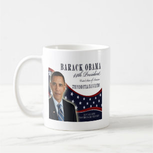 Barack Obama Einweihungs-GedenkTasse 2013 Tasse