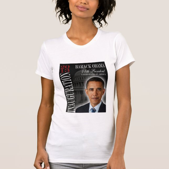 Barack Obama Einweihungs-T-Shirt 2013 T-Shirt (Vorderseite)