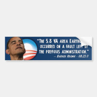 Barack Obama - Erdbeben