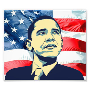 Barack Obama Fotodruck