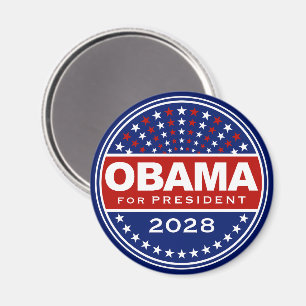 Barack Obama für Präsident 2028 Magnet