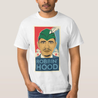 Barack Obama Hauben-Robin Hood T-Shirt! Kaserne T-Shirt