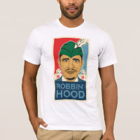 Barack Obama Hauben-Robin Hood T-Shirt!
