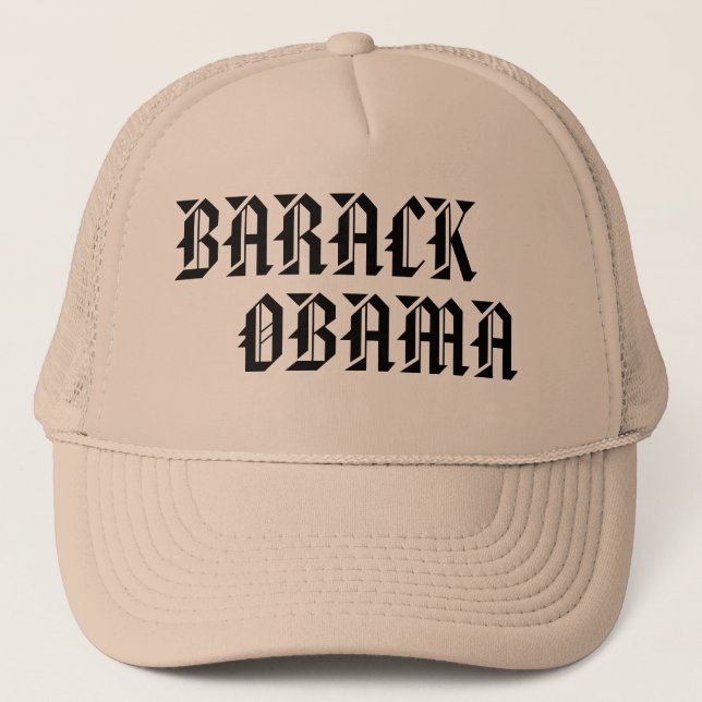 Barack Obama Hut #1 Truckerkappe (Vorderseite)