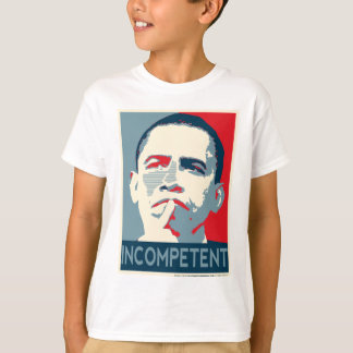 Barack Obama - inkompetent T-Shirt