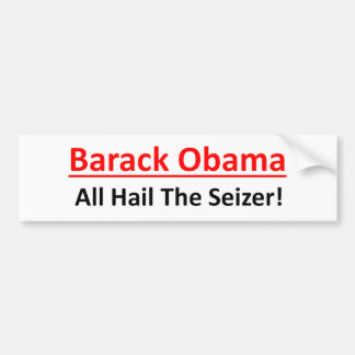 Barack Obama ist gewollte, zum Kaiser zu sein Autoaufkleber