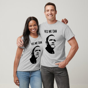 Barack Obama: JA KÖNNEN WIR. Lange Hülse T-Shirt