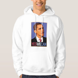 Barack Obama "ja können wir" mit Kapuze Sweatshirt