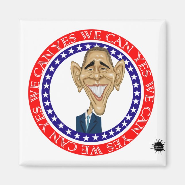 Barack Obama Ja, wir können Magnet (Vorne)