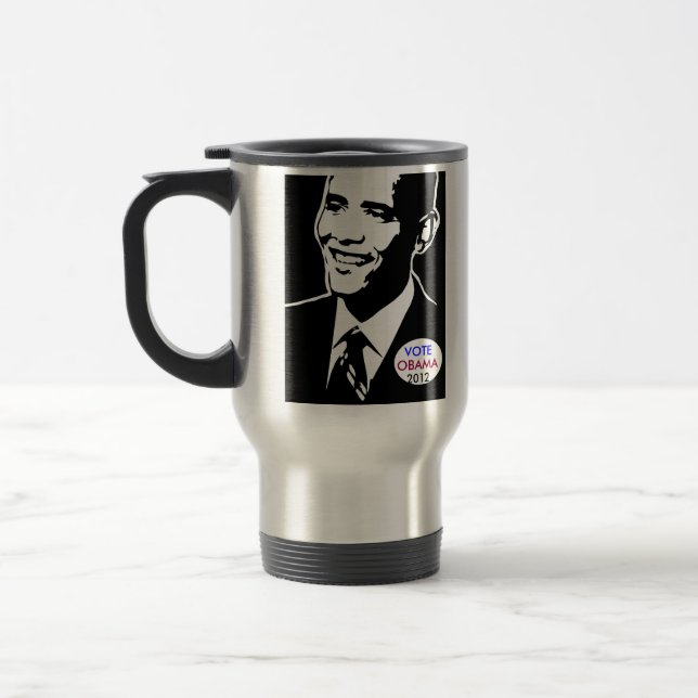 Barack Obama Kaffee-Tasse Reisebecher (Links)