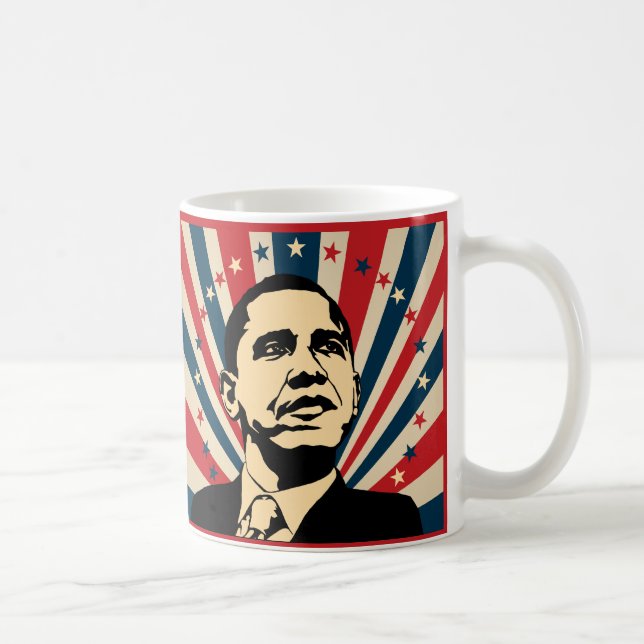 Barack Obama Kaffeetasse (Rechts)
