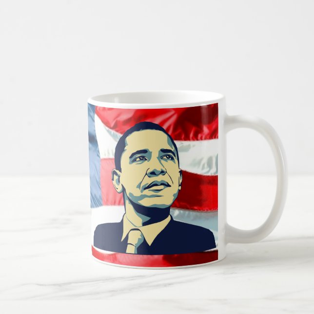 Barack Obama Kaffeetasse (Rechts)