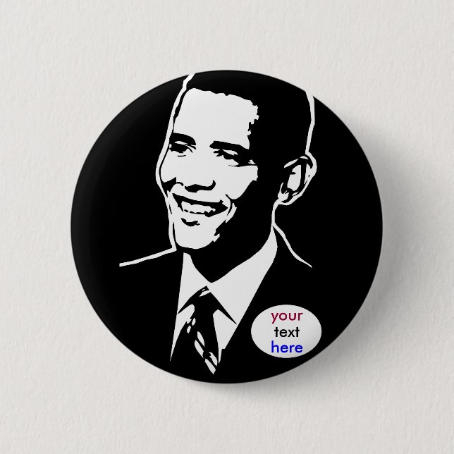 Barack Obama Knopf Button (Vorderseite)