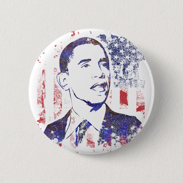 Barack Obama Knöpfe Button (Vorderseite)