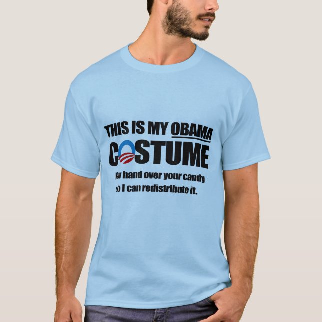 Barack Obama Kostüm T-Shirt (Vorderseite)