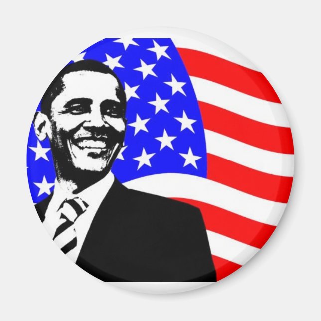 Barack Obama Magnet (Vorne)
