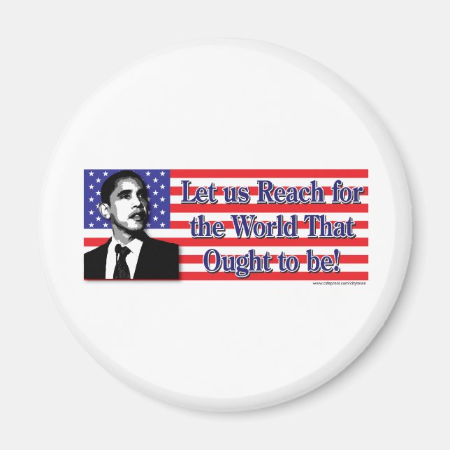 Barack Obama Magnet (Vorne)