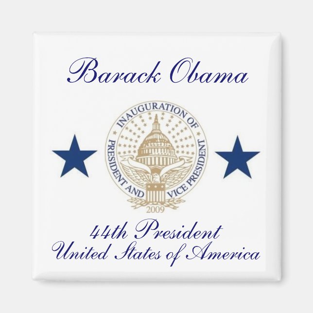 Barack Obama Magnet (Vorne)