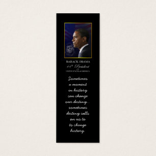 Barack Obama mit JFK - Bookmarker