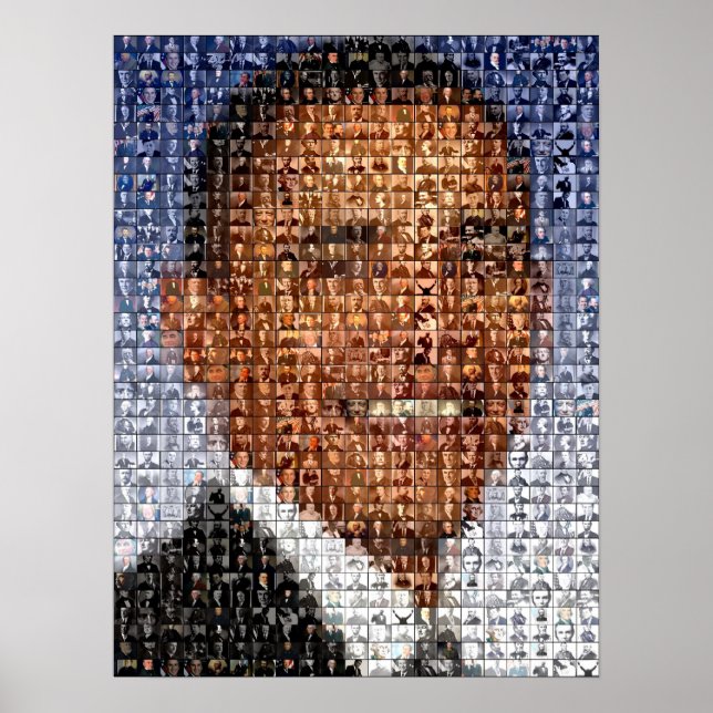 BARACK OBAMA Montage Poster (Vorne)