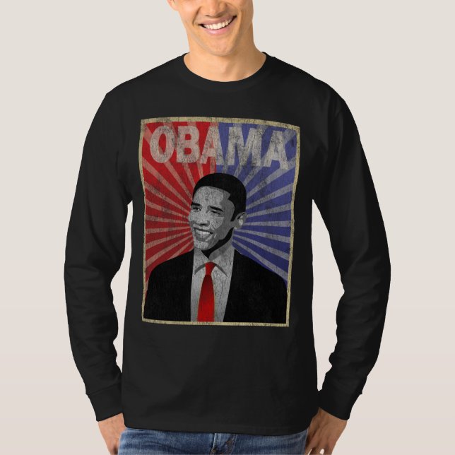 Barack Obama mutig T-Shirt (Vorderseite)