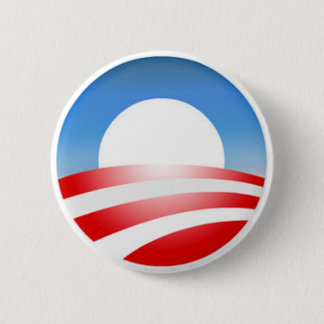 Barack Obama "O" Knopf Button