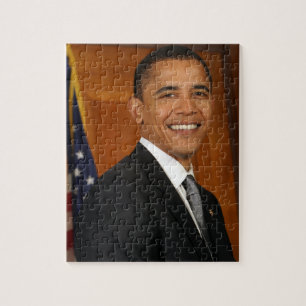 Barack Obama Offiziell Portrait Puzzle