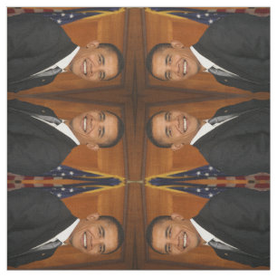 Barack Obama Offiziell Portrait Stoff