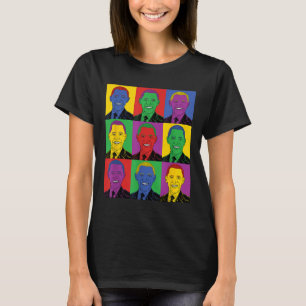 Barack Obama Pop Art - Vintag History T-Shirt