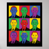Barack Obama Pop Art - Vintag History T-Shirt