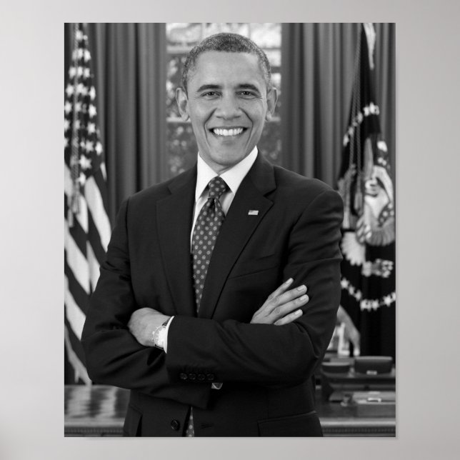 Barack Obama Portrait - 2012 Poster (Vorne)