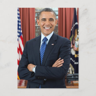Barack Obama Postkarte