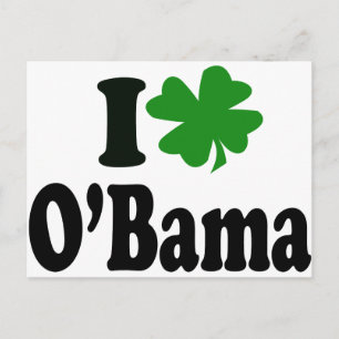 Barack Obama Postkarte