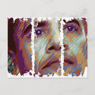 Barack Obama Postkarte