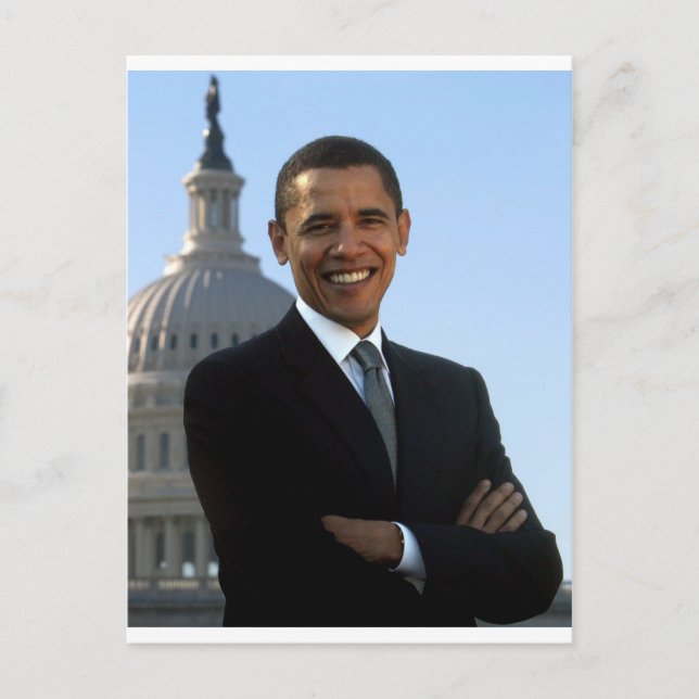 Barack Obama Postkarte (Vorderseite)
