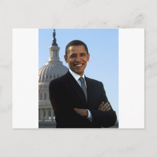 Barack Obama Postkarte