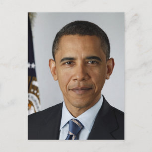 Barack Obama Postkarte