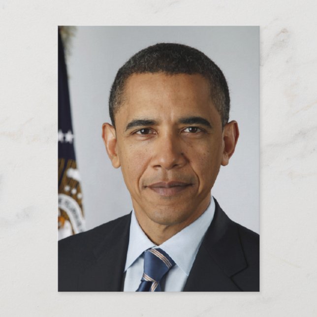 Barack Obama Postkarte (Vorderseite)