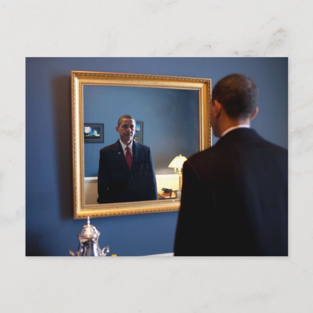 Barack Obama Postkarte (Vorderseite)