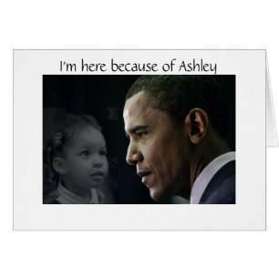 Barack Obama Postkarten Ashley