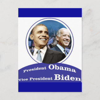 BARACK OBAMA Präsident Einweihung Geschenke Postkarte